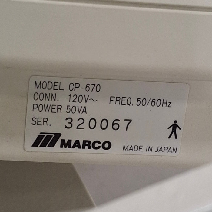 Marco CP-670 Auto Chart Projector
