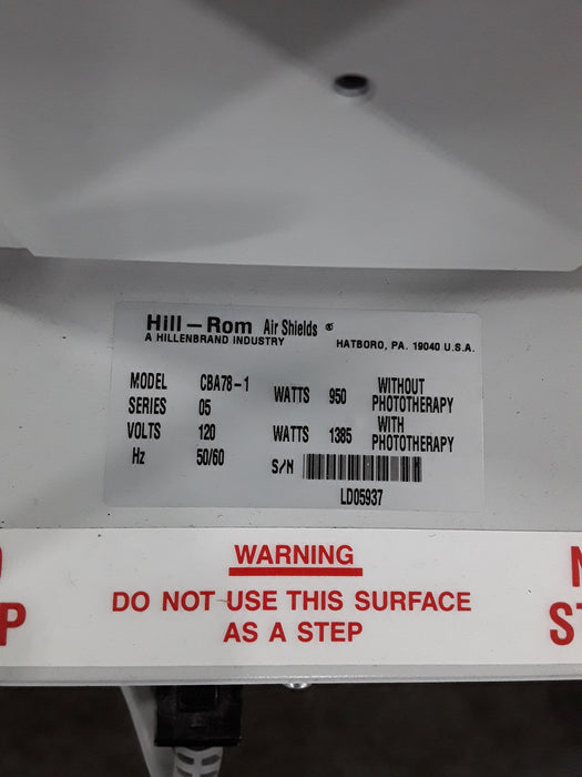 Draeger Medical CBA78-1 Infant Warmer