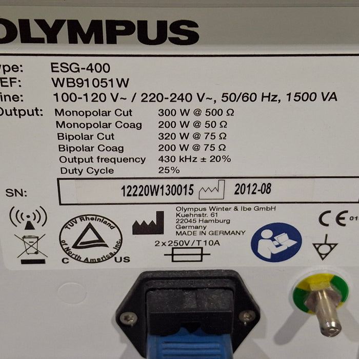 Olympus ESG-400 Thunderbeat Electrosurgical Unit