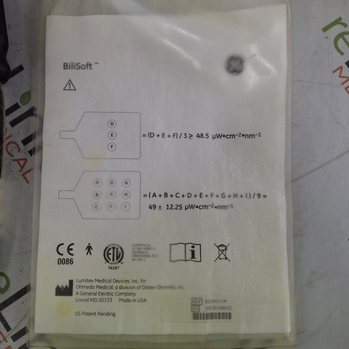 GE Healthcare M1093119 Large Bilisoft Pad