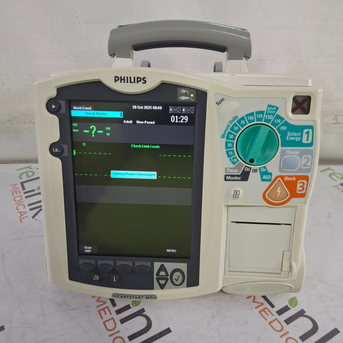Philips HeartStart MRx Defibrillator w/Printer