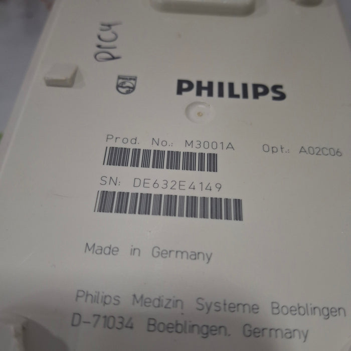 Philips M3001A-A02C06 OxiMax SpO2, NIBP, ECG, Temp, IBP MMS Module
