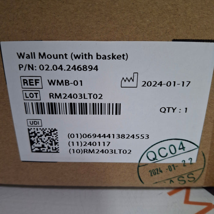 Medtronic RespArray Patient Monitor w/ Quick Start Kit and Wall Mount