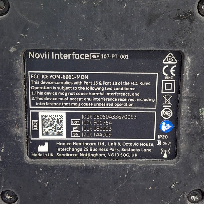 Monica Healthcare Limited 107-PT-001 Fetal Monitor