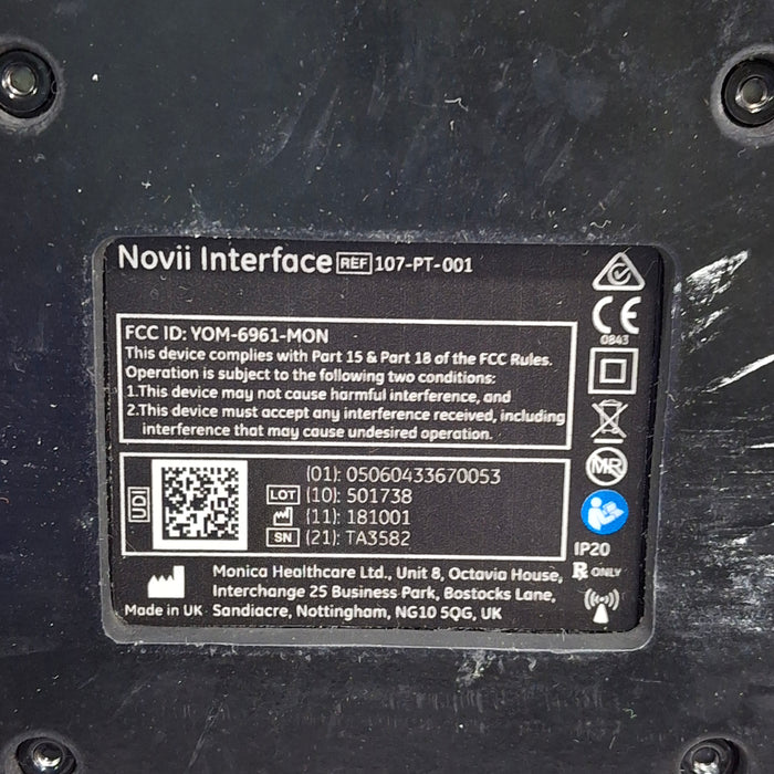 Monica Healthcare Limited 107-PT-001 Fetal Monitor