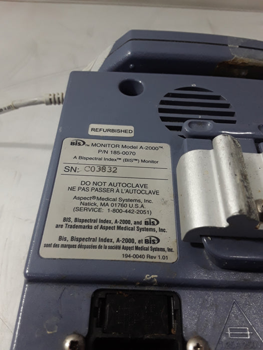 Aspect Medical Systems A-2000 Bispectral Index Monitor