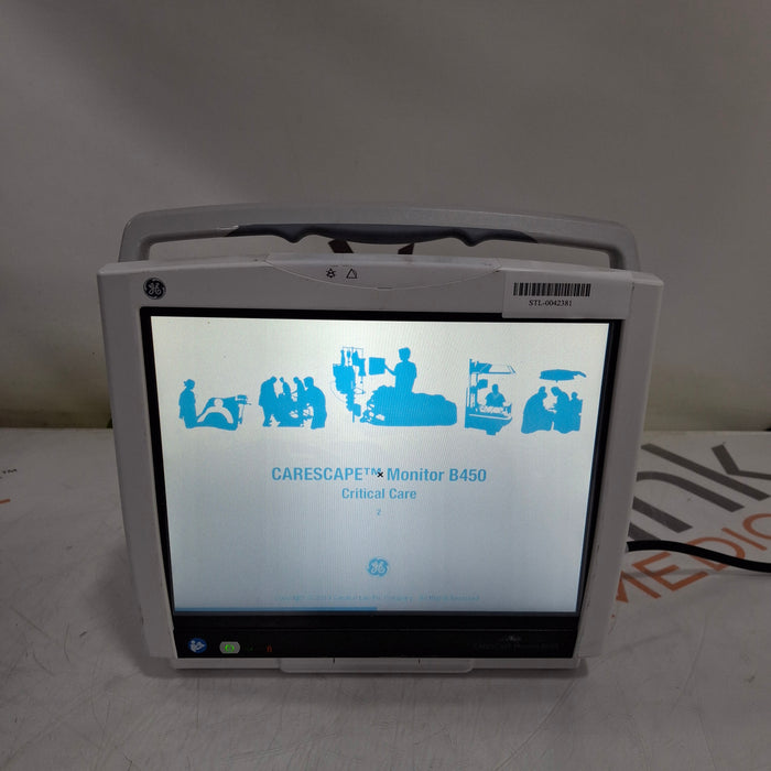GE Healthcare Carescape B450 Critical Care Patient Monitor