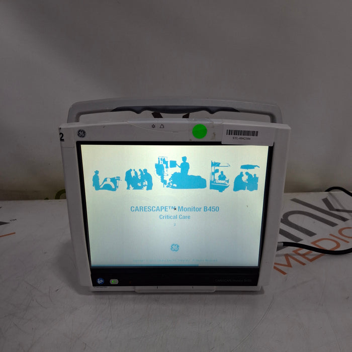 GE Healthcare Carescape B450 Critical Care Patient Monitor