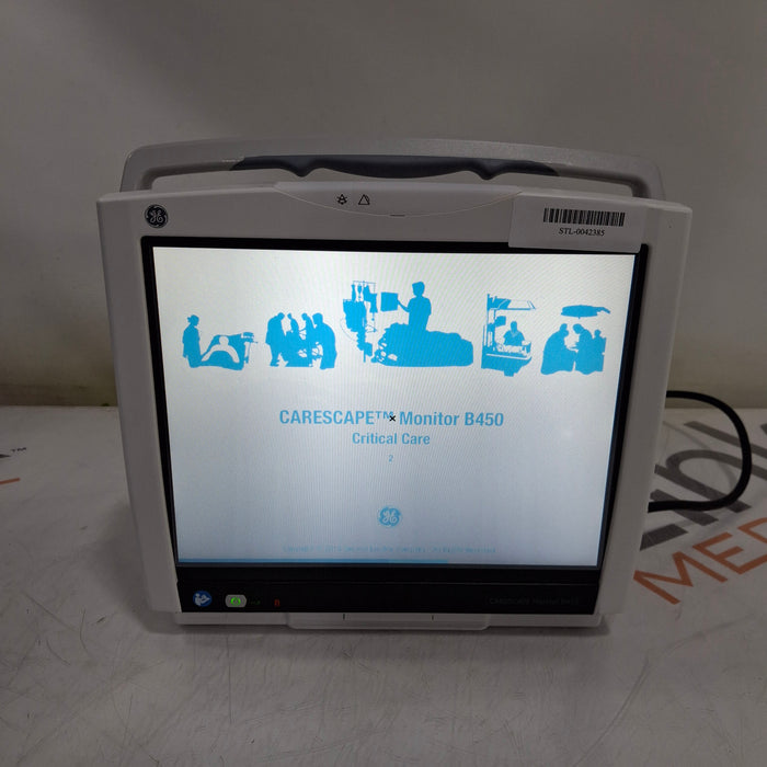 GE Healthcare Carescape B450 Critical Care Patient Monitor