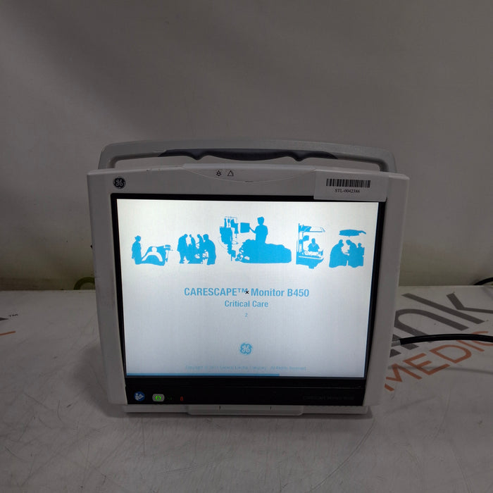 GE Healthcare Carescape B450 Critical Care Patient Monitor