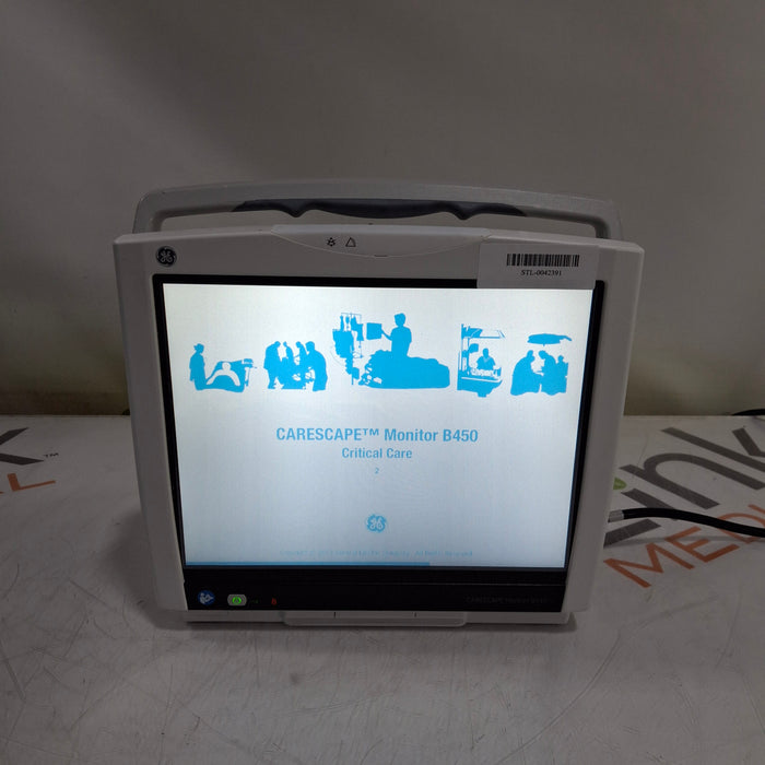 GE Healthcare Carescape B450 Critical Care Patient Monitor
