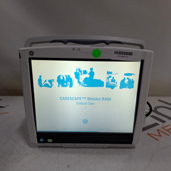 GE Healthcare Carescape B450 Critical Care Patient Monitor