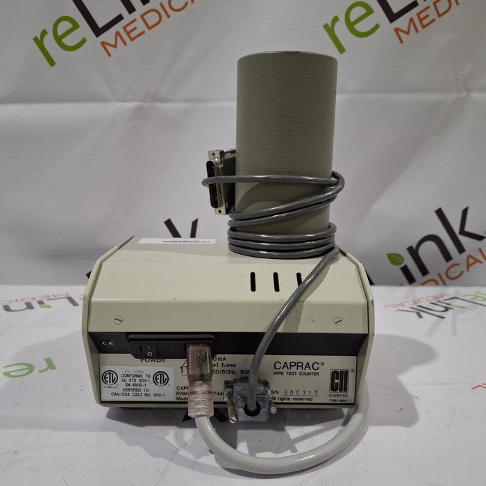 Capintec Caprac Wipe Test Counter