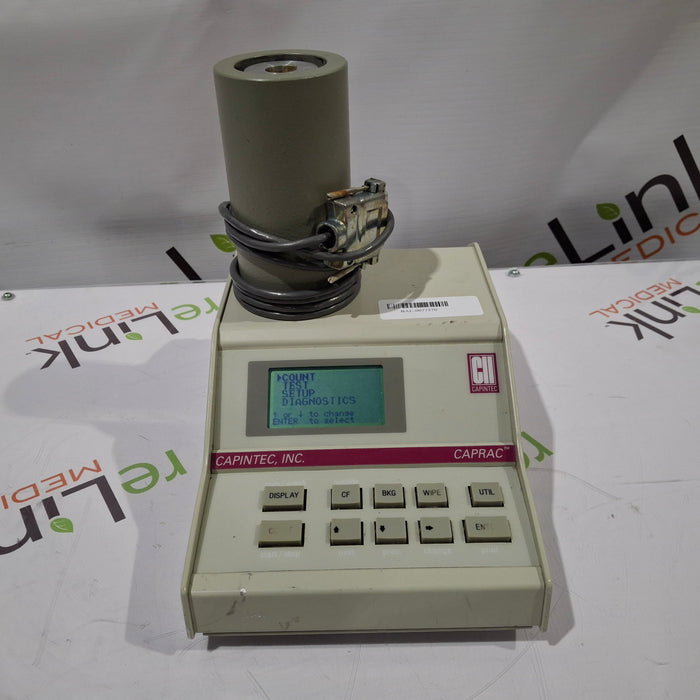 Capintec Caprac Wipe Test Counter