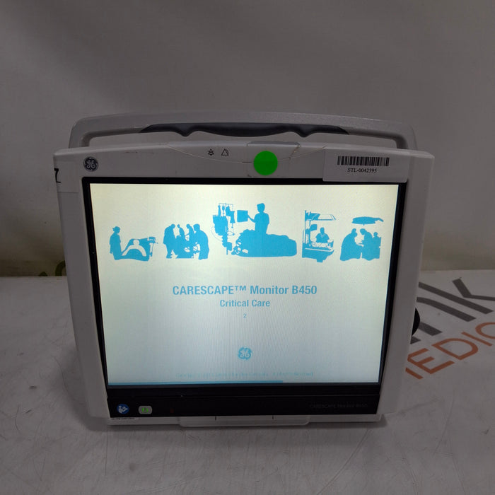 GE Healthcare Carescape B450 Critical Care Patient Monitor