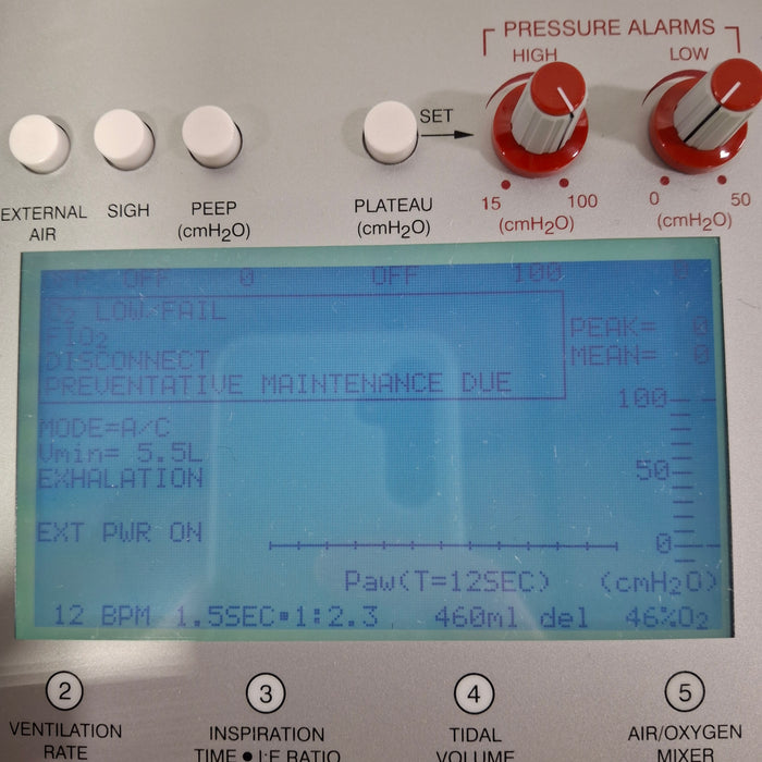 Impact Instrumentation Inc. Uni-Vent 754 Portable Ventilator