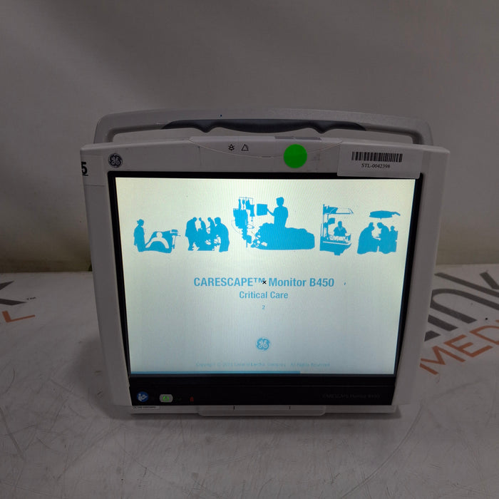 GE Healthcare Carescape B450 Critical Care Patient Monitor