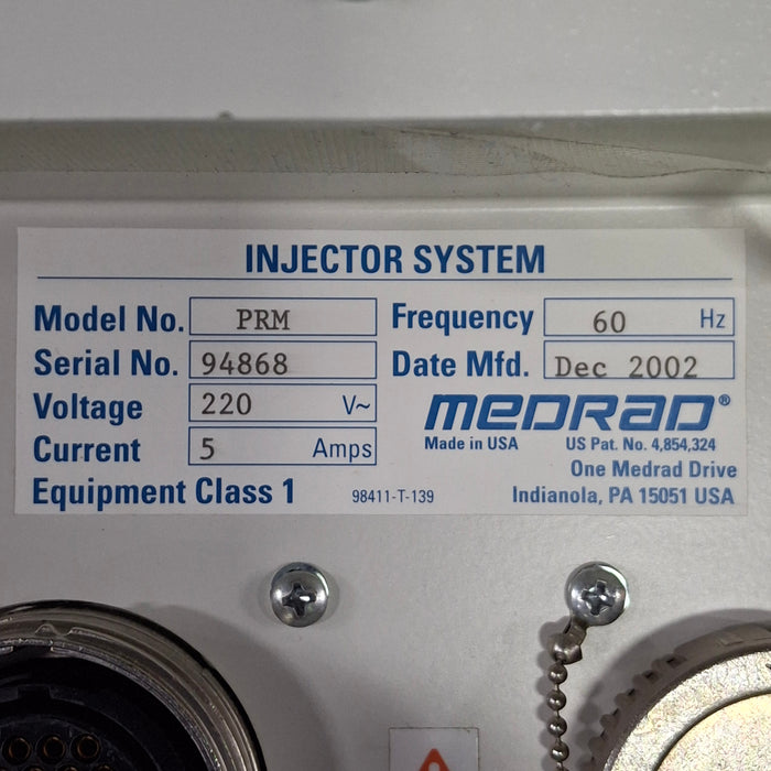 Medrad Mark V Provis Injector PRM Console