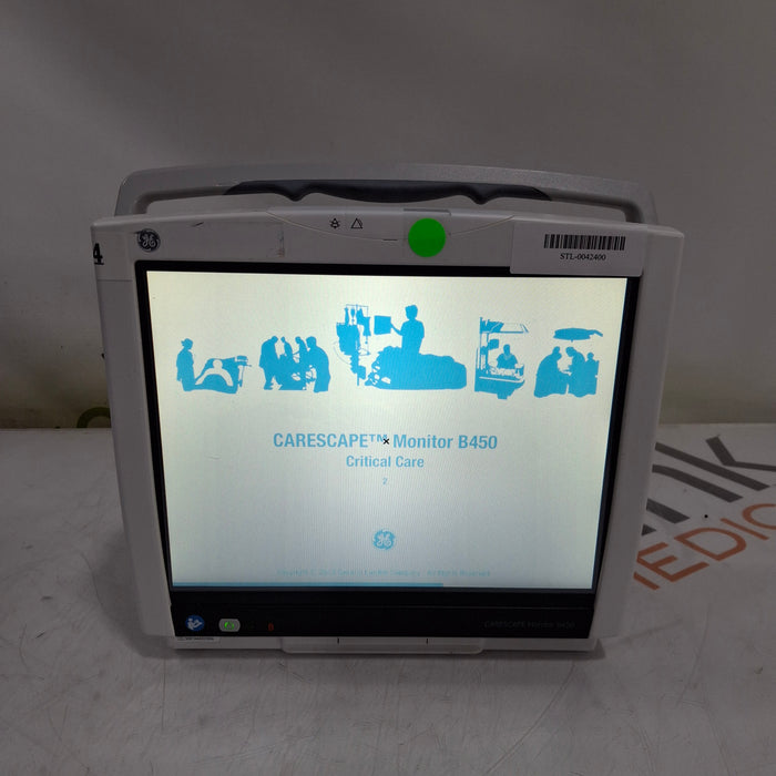 GE Healthcare Carescape B450 Critical Care Patient Monitor
