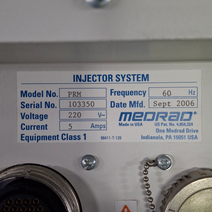 Medrad Mark V Provis Injector PRM Console