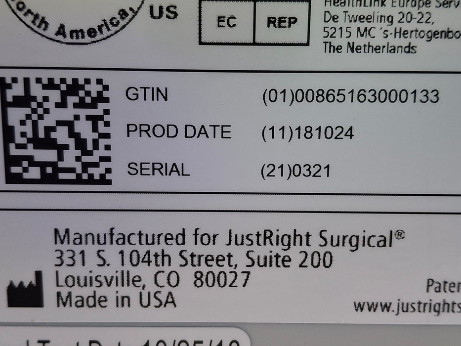 Justright Surgical LLC Generator