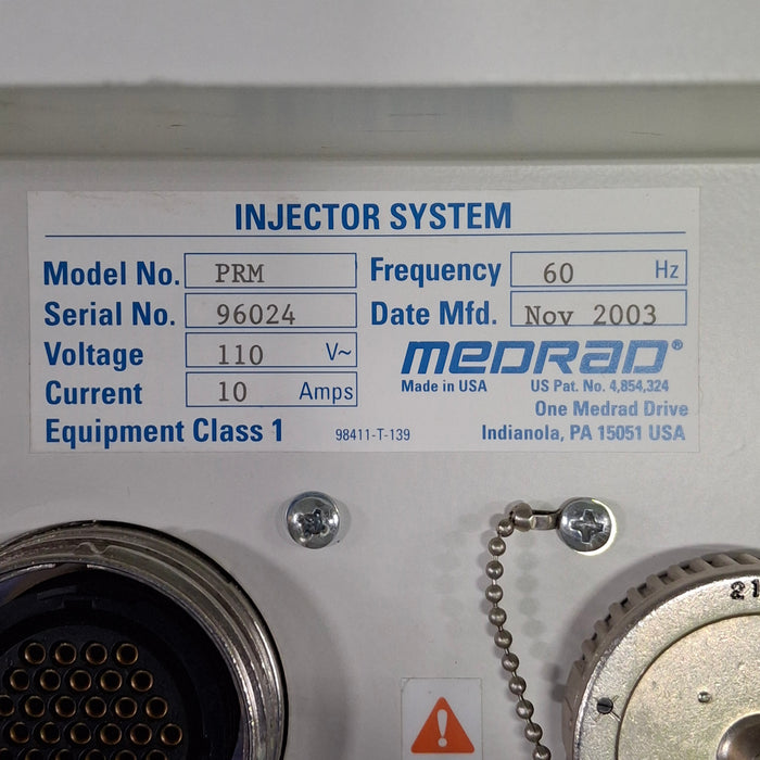 Medrad Mark V Provis Injector PRM Console