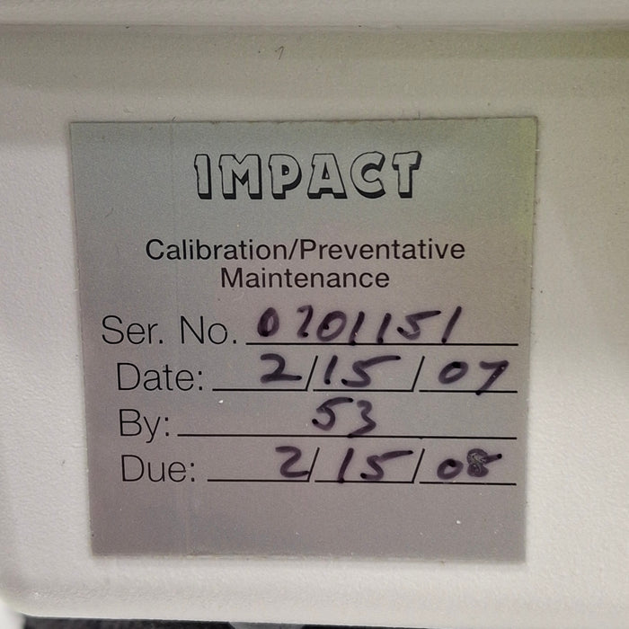 Impact Instrumentation Inc. Uni-Vent 754 Portable Ventilator