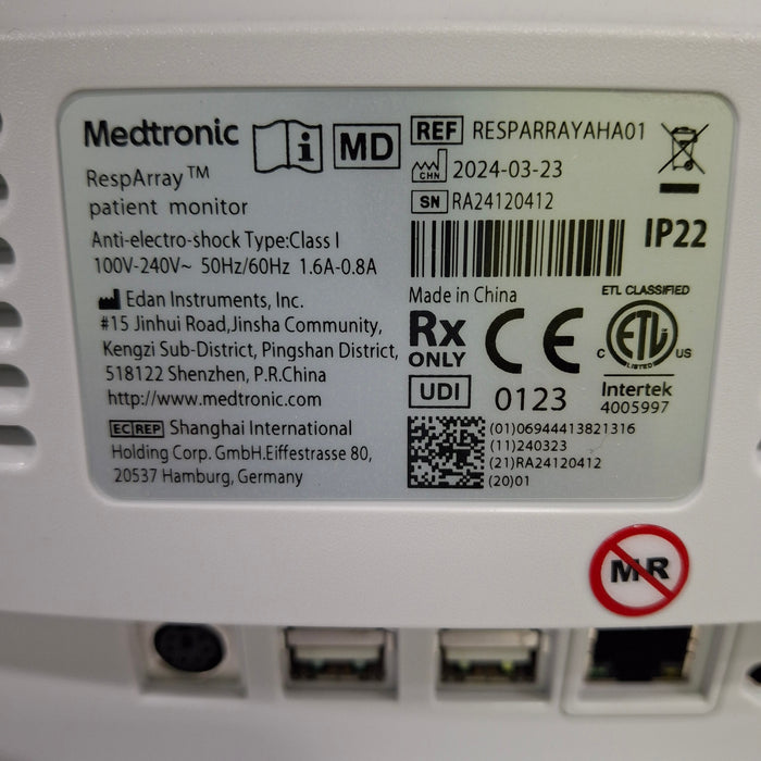 Medtronic RespArray Patient Monitor w/ Quick Start Kit
