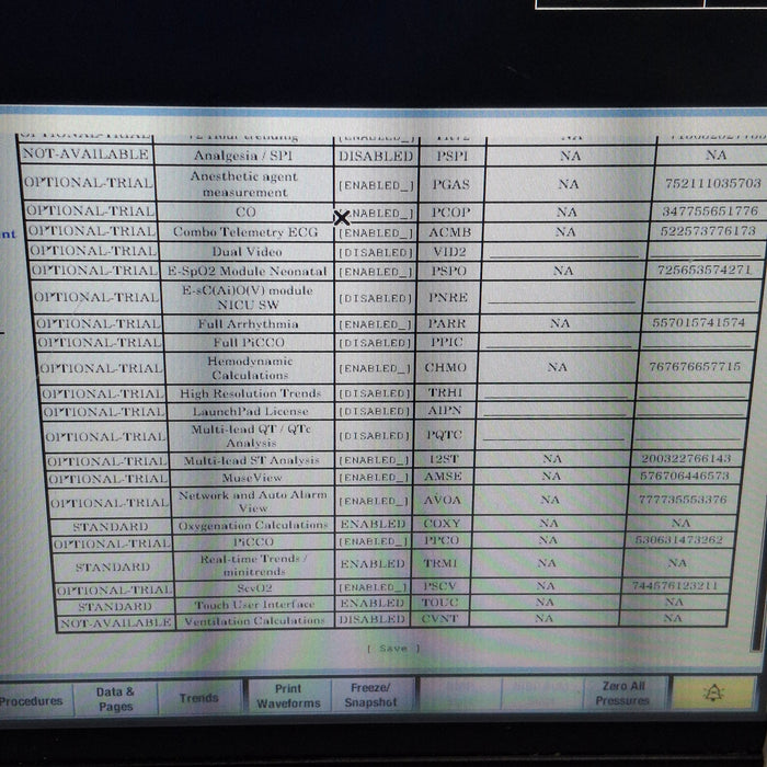 GE Healthcare Carescape B450 Critical Care Patient Monitor