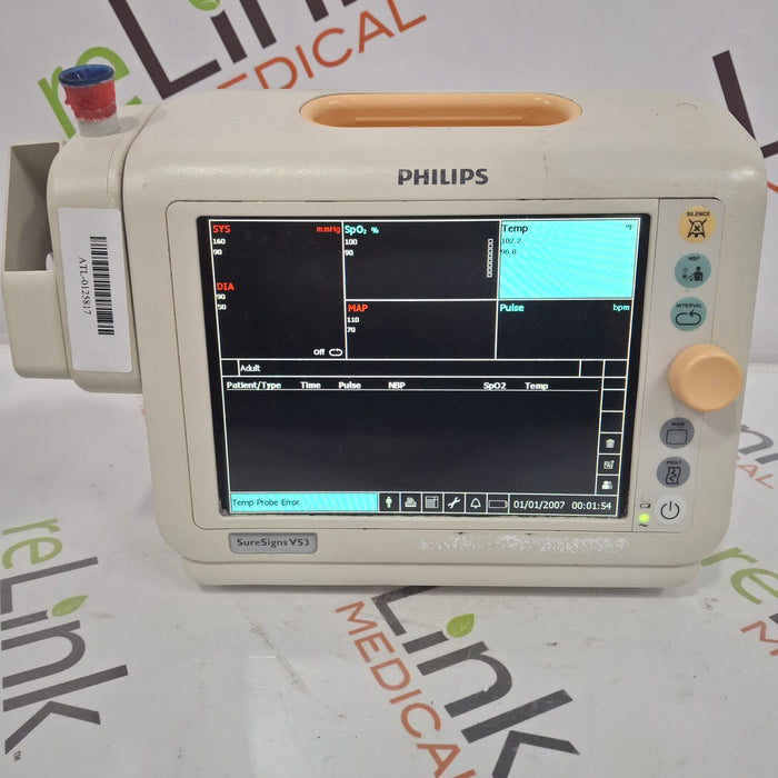 Philips Philips Suresigns VS3 Vital Signs Monitor Patient Monitors reLink Medical