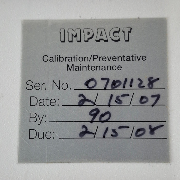 Impact Instrumentation Inc. Uni-Vent 754 Portable Ventilator