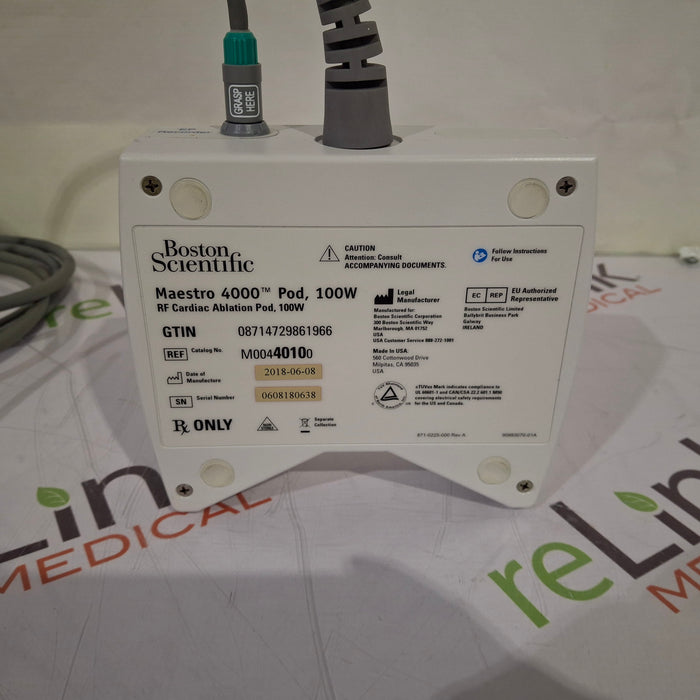 Boston Scientific M00440100 Maestro 4000 Pod RF Cardiac Ablation Pod