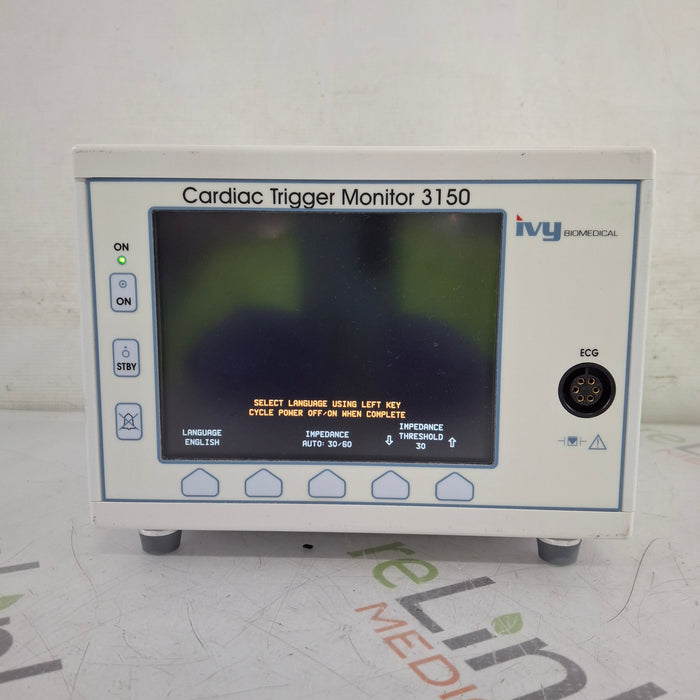 Ivy Biomedical Cardiac Trigger Monitor 3150 Patient Monitor