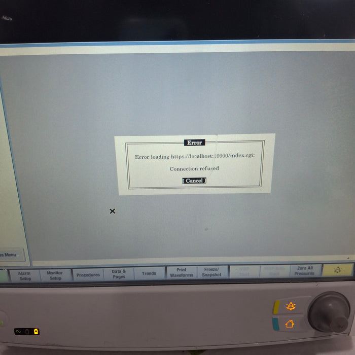 GE Healthcare Carescape B650 Critical Care Patient Monitor