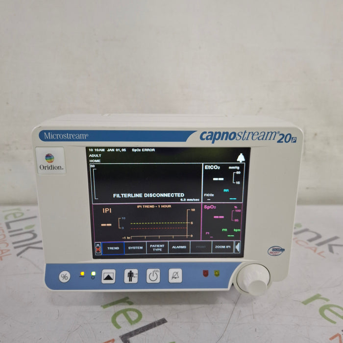 Oridion Capnostream 20P Capnography Monitor