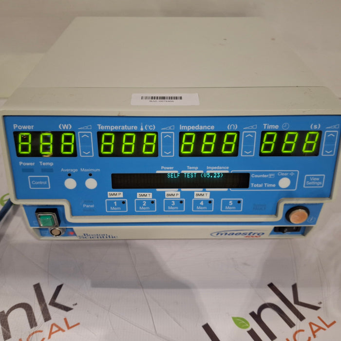 Boston Scientific Maestro 4000 Cardian Ablation System