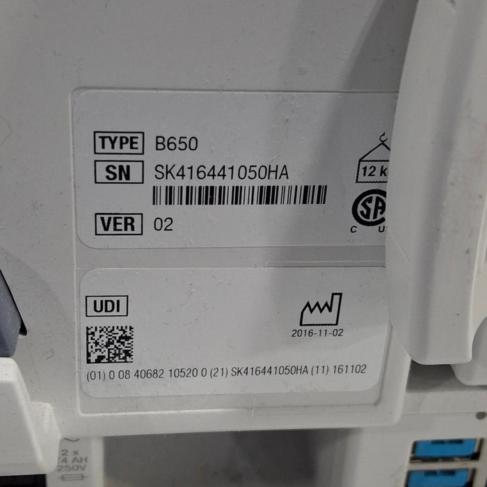 GE Healthcare Carescape B650 Post Anesthesia Care Patient Monitor