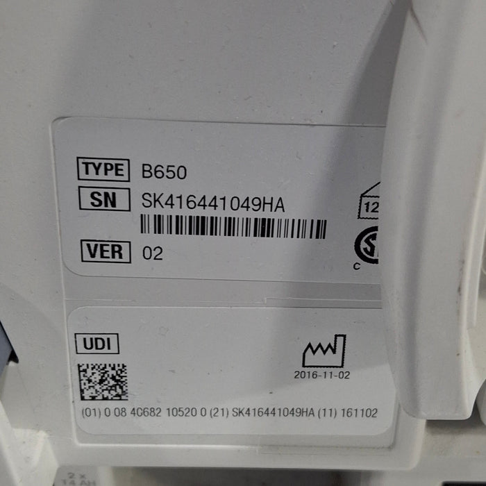 GE Healthcare Carescape B650 Post Anesthesia Care Patient Monitor