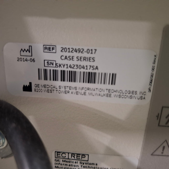 GE Healthcare Case Console w/ T2100 Stress Test System