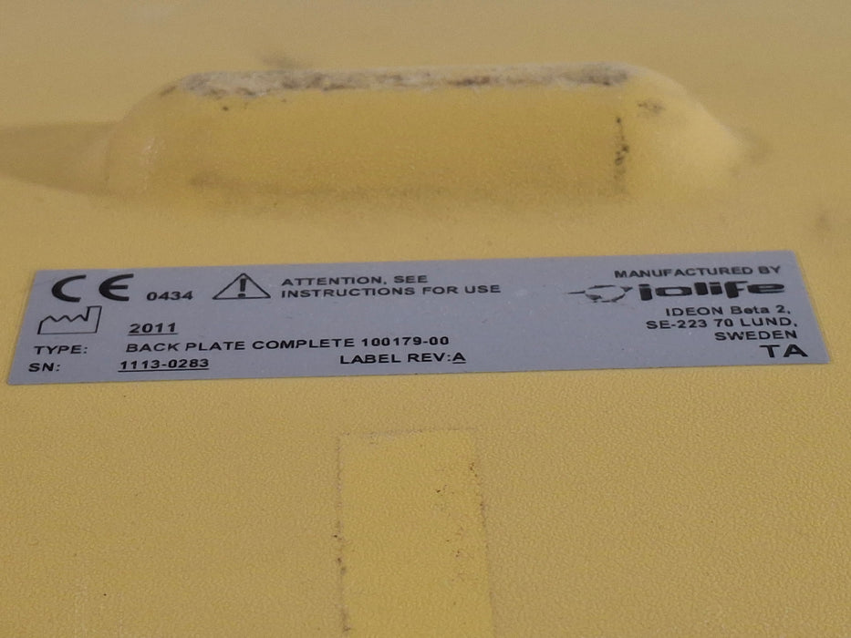 Physio-Control Lucas 2 Back Plate