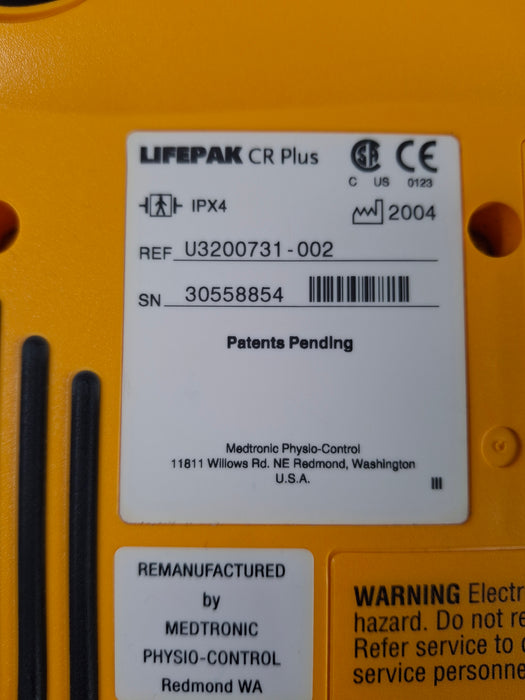 Medtronic LifePak CR Plus Defibrillator