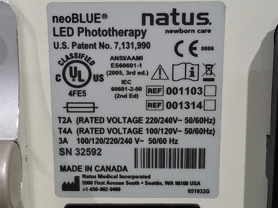 Natus NeoBlue LED Phototherapy System