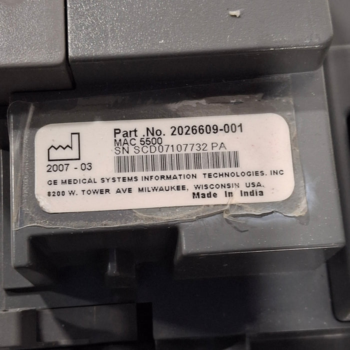 GE Healthcare MAC 5500 ECG without CAM Module