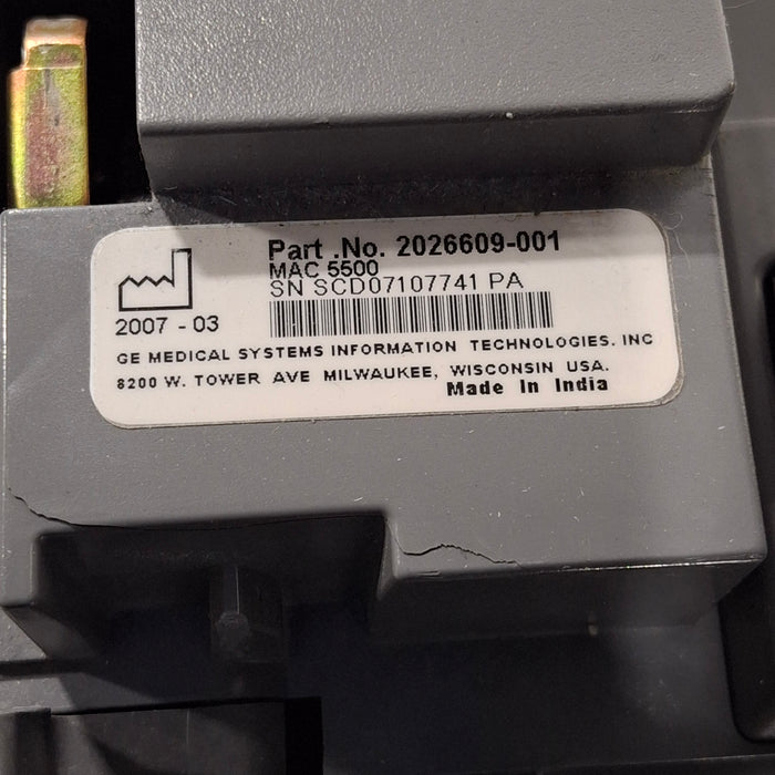 GE Healthcare MAC 5500 ECG without CAM Module