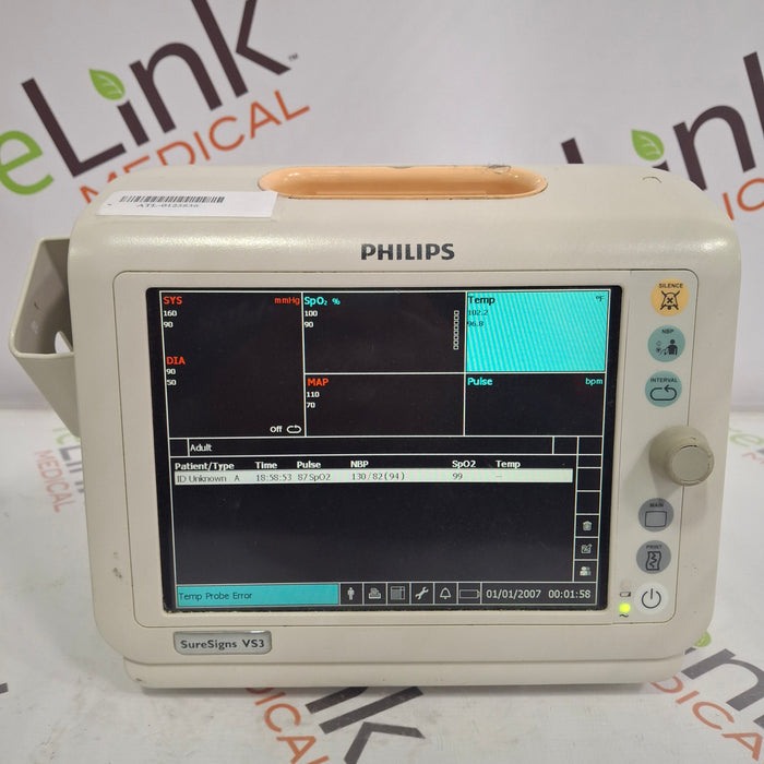 Philips Suresigns VS3 Vital Signs Monitor
