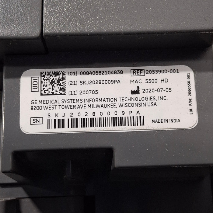 GE Healthcare MAC 5500 HD ECG without CAM Module