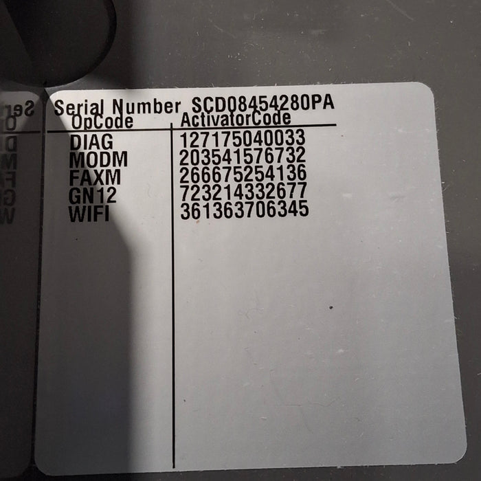 GE Healthcare MAC 5500 ECG without CAM Module