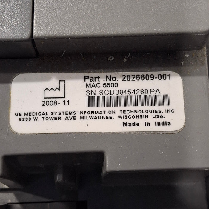 GE Healthcare MAC 5500 ECG without CAM Module