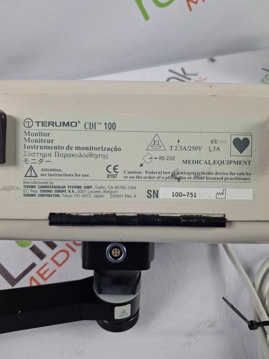 Terumo Cardiovascular Systems Corporation CDI 100 Monitor