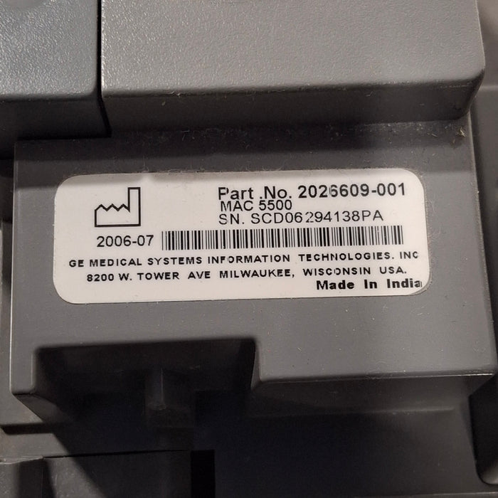 GE Healthcare MAC 5500 ECG without CAM Module